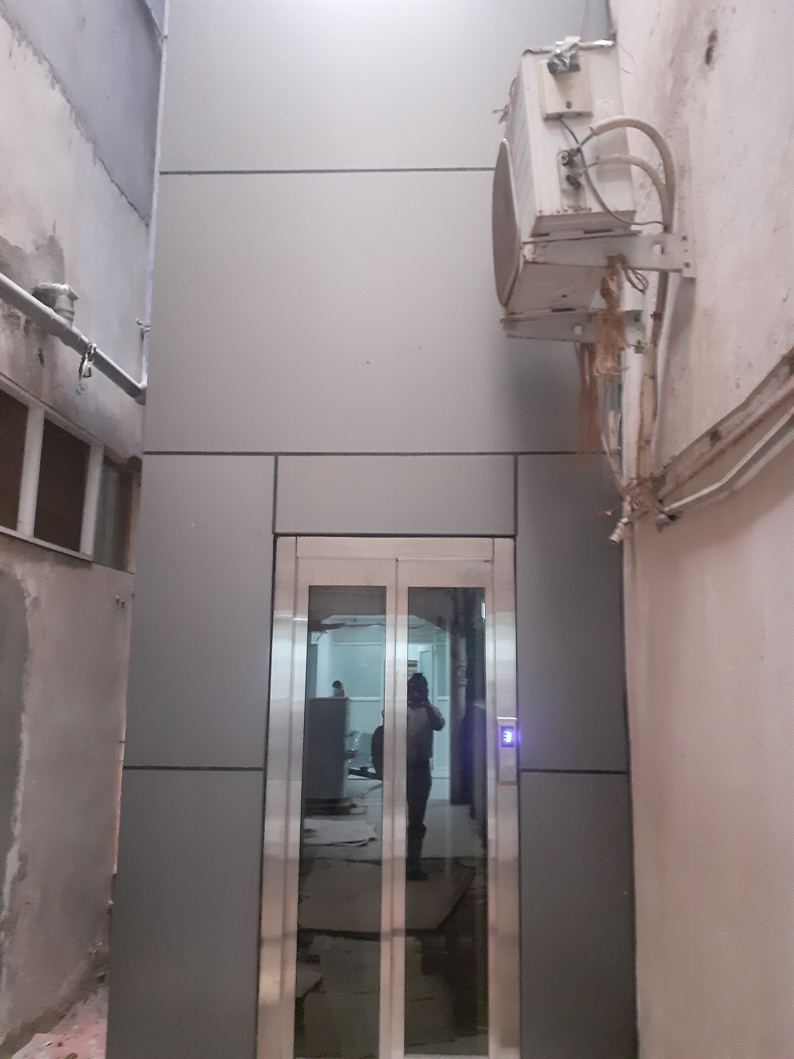 Mild steel exterior finish